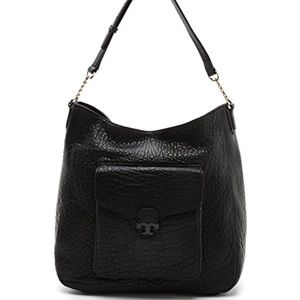 Tory Burch pebbled leather bag!